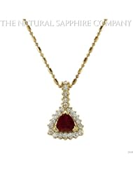 White Ruby Pendant