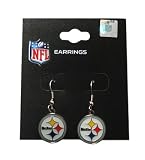 Pittsburgh Steelers Earrings J Hook Dangle Nfl Team New