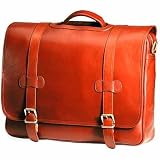 Clava Bridle Executive Porthole Flap Briefcase
