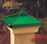 4x4 Jewel Emerald Post Cap [CAPITOL CITY LUMBER]
