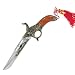 Antique Blunderbuss Knife, w/Clip-On Sheath