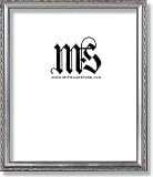 Frame for Picture Photo Diploma or Poster, Silver, style #628