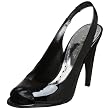 BCBGirls Women's Allegro Peep Toe Slingback