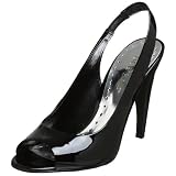 BCBGirls Women's Allegro Peep Toe Slingback