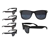 Retro Risky Business Blues Brothers Wayfarers Sunglasses with Black Frame