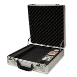 Quality 500-Chip Aluminum Claysmith Poker Chip Gaming Case - Fits 300 Chips!