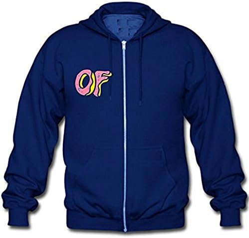 Xialaoji Personzlied Ofwgkta Odd Future Men's Gildan Full Zip Hooded Sweatshirt Blue X-Large
