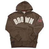 Brown - Scrimmage S09 - Full Zip Hooded Sweatshirt (Brown)