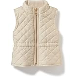 オールドネイビー OLD NAVY/ キルトフロストフリーベスト クリームデラクリーム アウターベスト 6～12ヶ月【並行輸入】