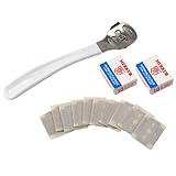 Ros Marinus-Callus Cuticle Remover Cutter Foot Rasp File + 20 Blade