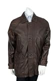 Gents Parka Coat 3/4 Length- M2886 - Brown