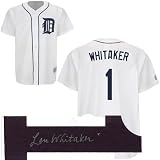 Lou Whitaker Autographed Detroit Tigers Jersey