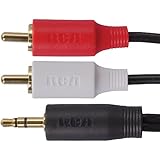 RCA 3-Foot 3.5mm MP3 Audio Adapter Cable