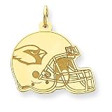 14K Arizona Cardinals Large Helmet Disc