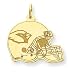 14K Arizona Cardinals Large Helmet Disc