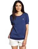 Fred Perry Women's Relaxed Fit Summer Crew Neck Sweatshirt
