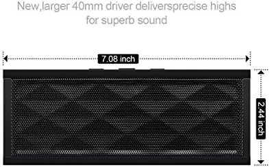 Bluetooth Speaker ,GearDawn Ultra-Portable Wireless Bluetooth Speakers,Powerful Sound with build in Microphone, Works for iphone, ipad Mini, ipad 4/3/2, Blackberry, Nexus, Samsung and other Smart Phones, Tablet PC and Mp3 Players