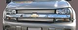 01-04 Chevy Trailblazer Polished Aluminum Billet Grille