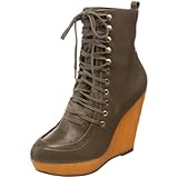 STEVEN by Steve Madden Women's Narri Boot,Olive,7.5 M US