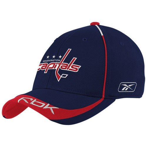 Reebok Washington Capitals Youth Navy Blue Player 2nd Season Flex Fit Hat