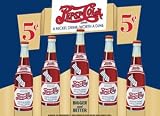 Pepsi - 5 Bottles Metal Sign