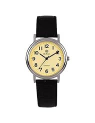 Royal London Lumibrite Dial Black Leather Gents Watch 4000-03
