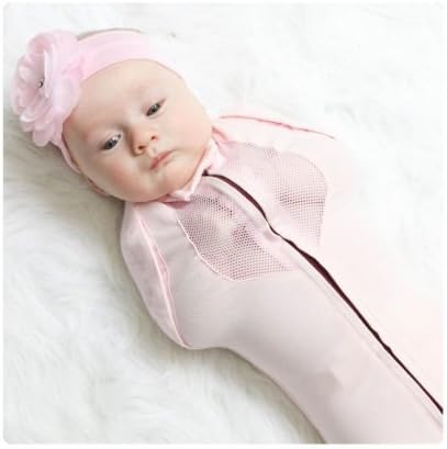 The Woombie 55.75cm Convertible Swaddle (Pink) by The Woombie