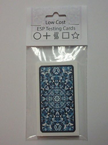 Low Cost Zener Style Unmarked ESP Testing Cards model B07B