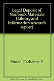 Legal deposit of non-book materials