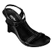Women's Mossimo� Peggy Wedges - Black Image