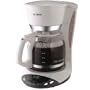 Mr. Coffee DWX20 12-Cup Programmable Coffeemaker, White