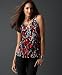 INC International Concepts? Sleeveless Scoop-Neck Top with Silvertone Detail