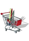 Produkt-Bild: Cooler Mini Einkaufswagen - Stiftehalter