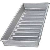 USA Pan Bakeware Aluminized Steel 15 x 6 Inch New England Hot Dog Pan