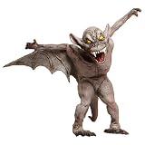 Poseable Grey Gargoyle: Foam-filled Latex 15 inch tall Halloween Prop