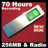 Review Ultradisk 256fm / UltraDisk Digital Voice Recorder Dictaphone 256mb USB Memory + FM Radio 70 Hours Recording