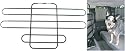 NEW! The ZooKeeper vehicle pet barrier. Tilt. Slide. Recline. The ZooKeeper is the only metal tubing pet barrier that moves with your seats. EASY to install in 2-door cars, 4-door cars, trucks with extended cabs, wagons and SUVs. No tools needed! Design allows seat movement and easy backseat access. (aka Zoo Keeper pet barrier) Engineered in USA. Patent pending.