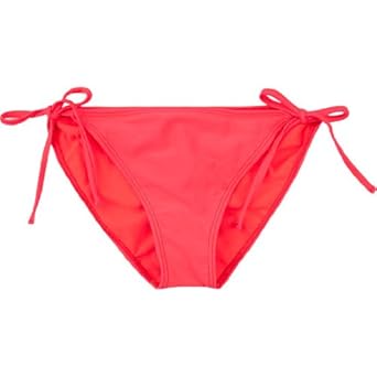 FULL TILT Solid Tie Side Skimpy Bikini Bottoms FULL TILT Solid Tie Side Skimpy Bikini Bottoms