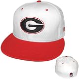 Georgia Bulldogs Baseball Team Fitted Hat