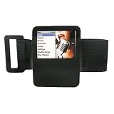 Merkury Innovations Silicone Armband Case for iPod nano 3G (Black)
