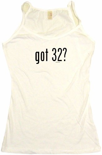 got 32? Women's Tee Shirt Small-Tank Top (petite fit)