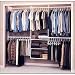 Easy Track RB1460 4 to 8-Foot Deluxe Closet Starter Kit, White