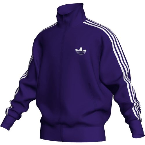 Adidas Herren Tracktop Firebird, collegiate purple/white, XL, X41205