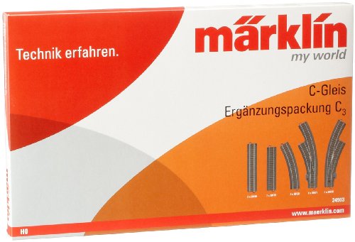 Märklin - 24903 - Modélisme Ferroviaire - Rail - Coffret d'Extension C3 pour Voie C