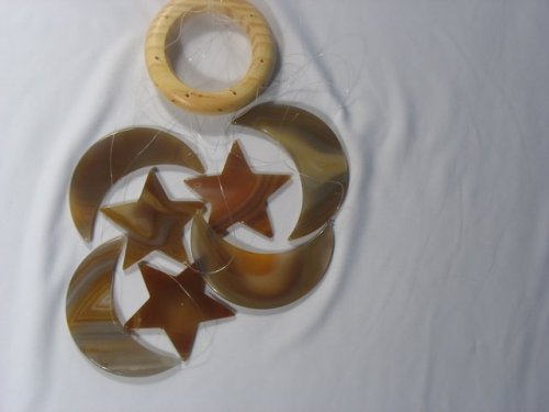 Buy Natural Moon And Star Wind Chime