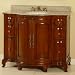 Royal Teak Bristol Single Bathroom Vanity - LZA004-1