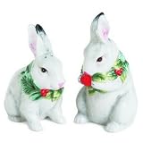 Fitz and Floyd Town & Country Salt and Pepper (Rabbits)