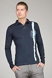 Diesel - Diesel Tipara-Rs Navy Long Sleeve T-Shirt