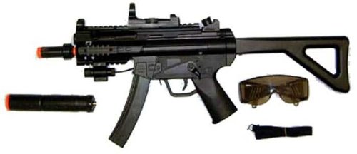 MP5 PDW Silencer Scope Spring Rifle