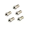 C&E CNE75403 F Taper Seal Crimp Connector RG6, 5-Pack